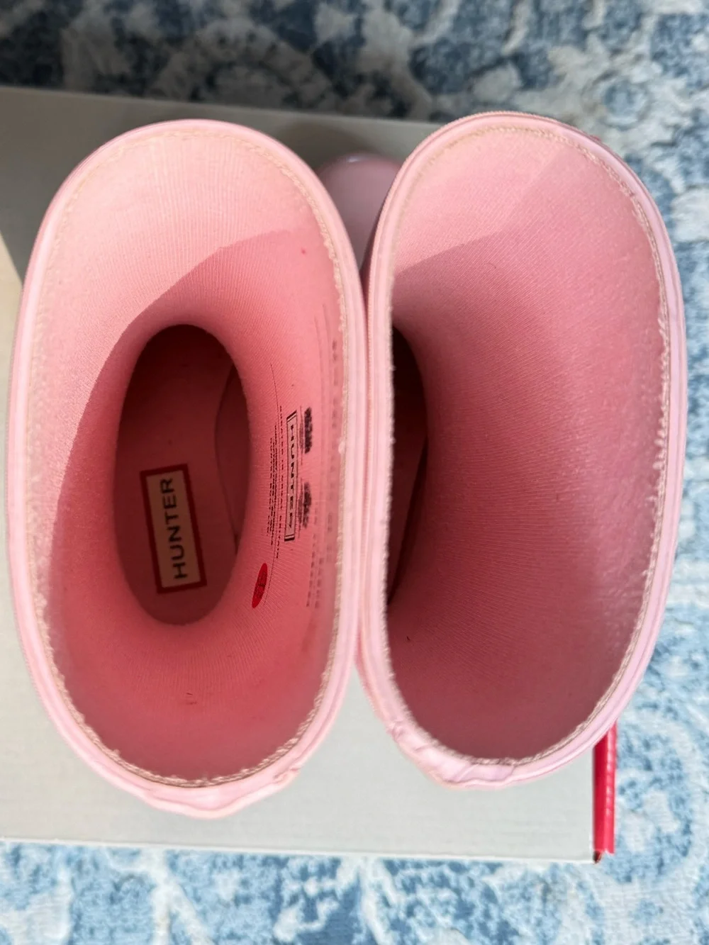 Hunter First Nebula Rain Boot in Bella Pink